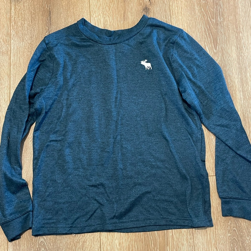 Abercrombie Kids Dark Blue Crew Neck Top